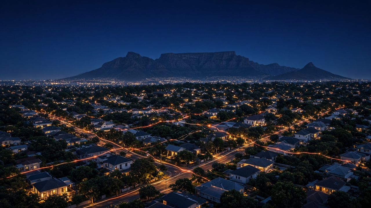 South African neighbourhood connected with Ontek fibre internet